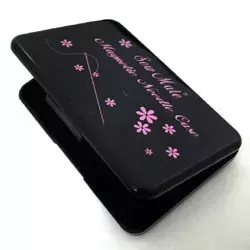Magnetic Needle Case, with 12 Gold Plated Sewing Needles