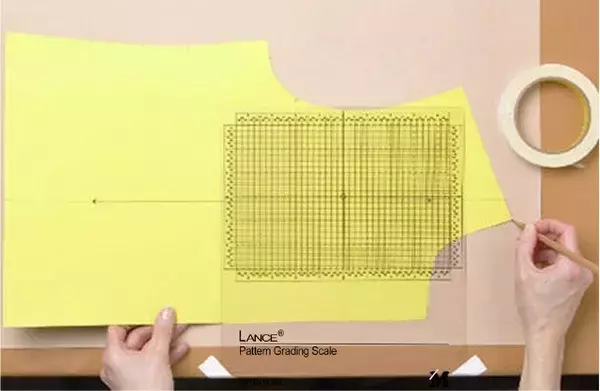 Lance PGS-1-LAN Pattern Grading Scale Ruler