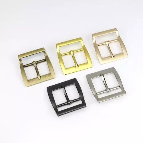 Metal Buckle - Center Bar Pin