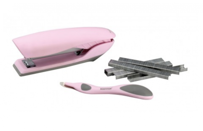 Bostitch NoJam™ Pink Stapler Set GoldStar Tool