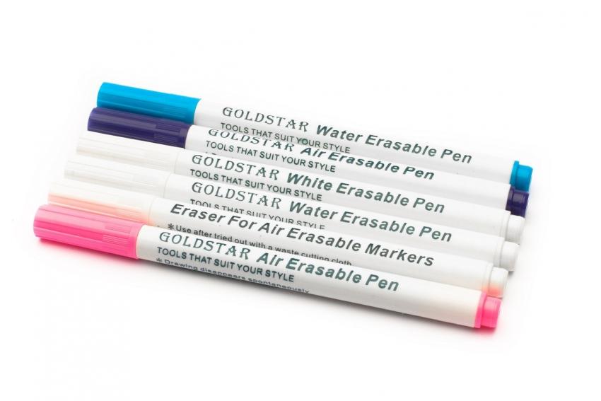 Air/Water Erasing Pen for Fabric (6/Pack)