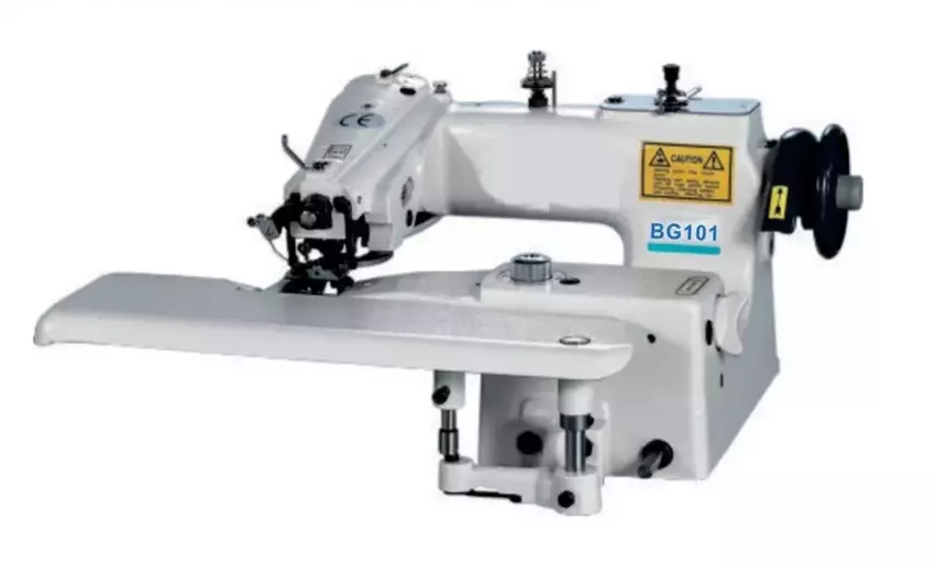 New-Tech CM-101 Blind Hemmer Industrial Sewing Machine With Table and Built In Direct Drive Servo Motor