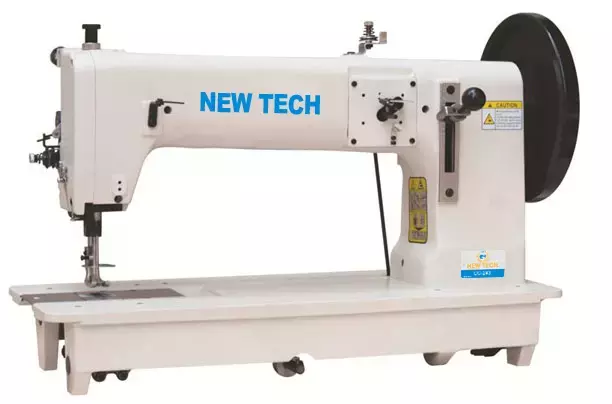 New-Tech GC-243 Extra Heavy Duty Single Needle Lockstitch Machine with Table and Motor