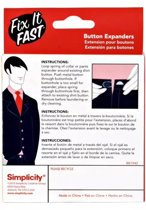 Fix it Fast Button Expanders (8 pc)
