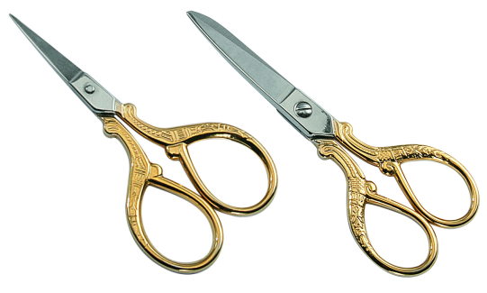 Gold Plated Embroidery Scissors