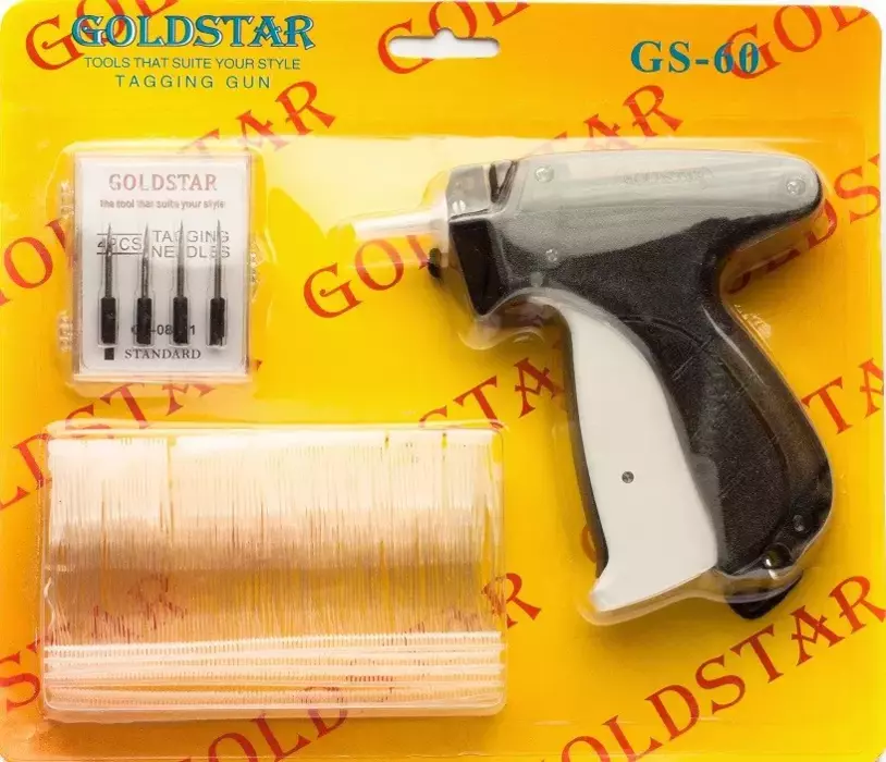 Tagging Gun Kit (standard fabric) includes 5 Needles & 400 Barbs