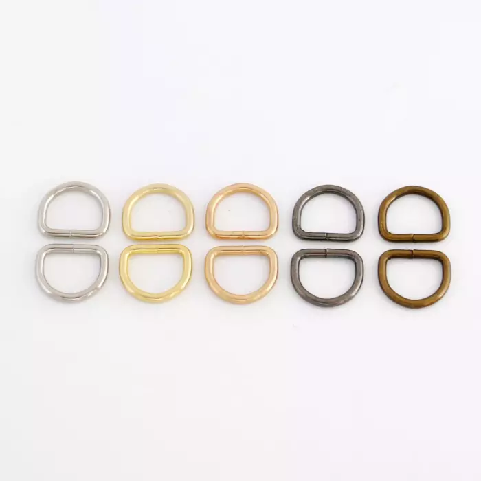 Welded Metal Ring - D-Ring