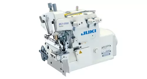 JUKI MO-6914C 4-Thread Cylinder-Bed Overlock Machine With Table and Servo Motor