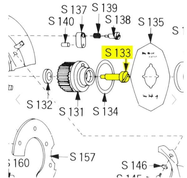 Screw for Gear - #S-133