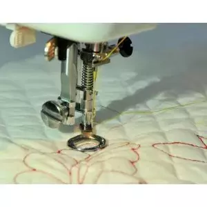 Free Motion Spring Foot (Low Shank) for Zig Zag, Darning, Quilting