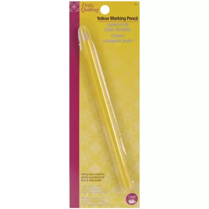 Dritz - Yellow Fabric Marking Pencil