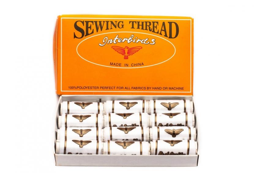 All Purpose #40S/2 100% Polyester Machine Thread ​Thread Kit 110 Yards​ (12 Pack)