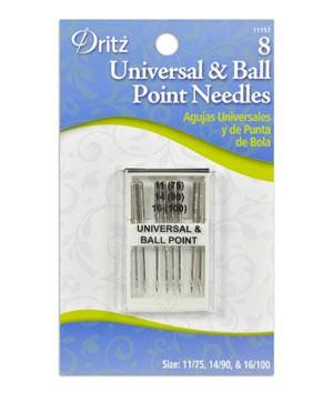 Dritz Needles Universal and Ball Point (8 pack)
