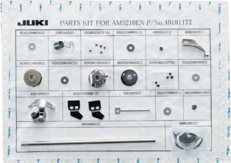 Spare Parts Kit JUKI AMS210/221/224 (ENH*) GoldStar Tool