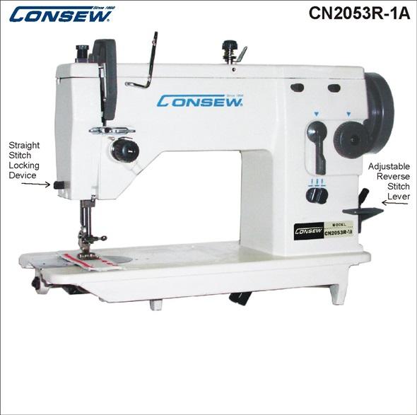 Consew CN2053R-2A 3 Step Zig-Zag Lockstitch Industrial Sewing Machine