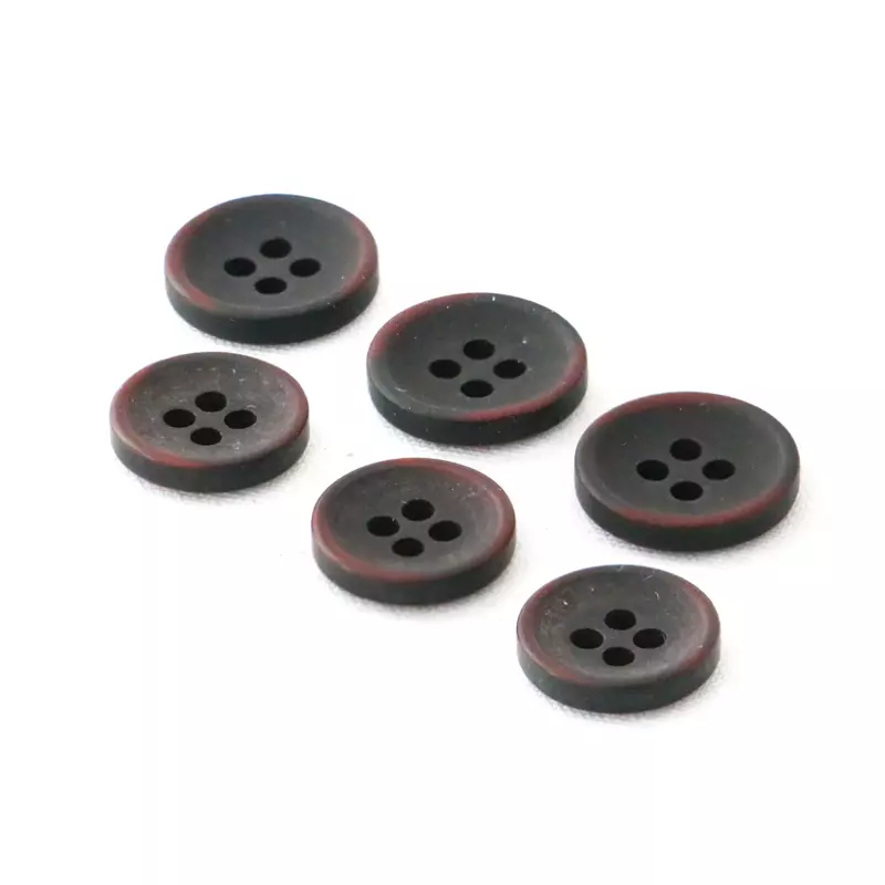 Resin Buttons Pattern Buttons Black Buttons Brown Buttons - Temu