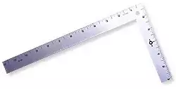 Fairgate 18 Eluxite Aluminum Centering Ruler