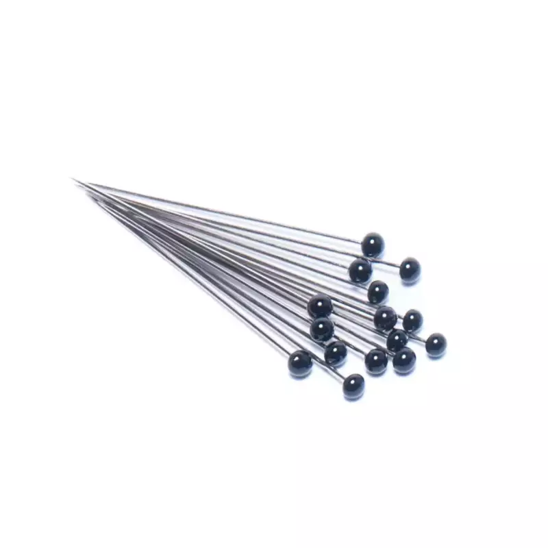 150 Straight Pins, Glass Pins, Quilting Pins, Glass Head Pins; Crafts,  Decorating, Sewing, Embroidery, Dressmaking; 150-pack