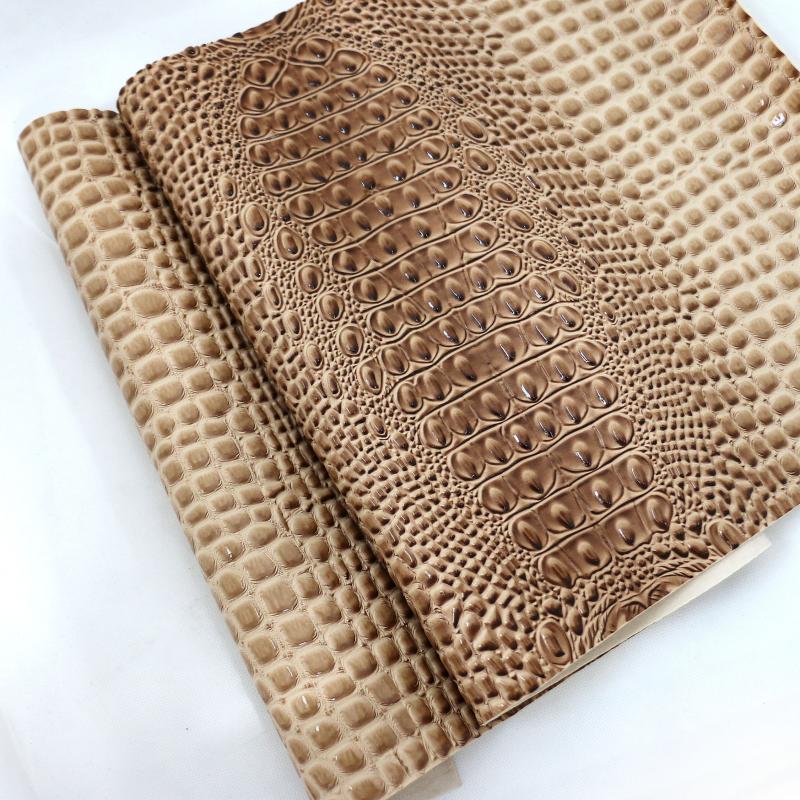 Crocodile Vinyl Faux Leather Upholstery, Faux Leather Crocodile Fabric