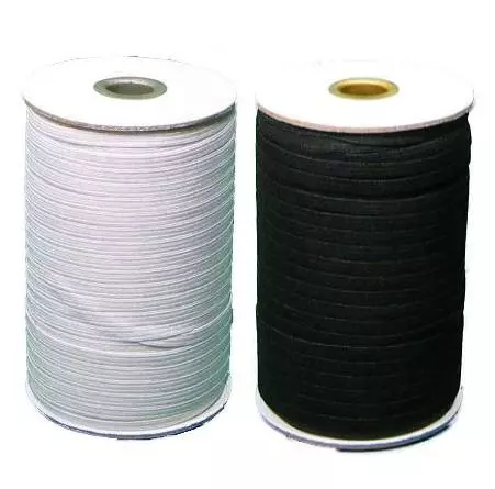 1 1/4 White Drawstring Cord Elastic - SOLD BY THE YARD > Elastic > Fabric  Mart