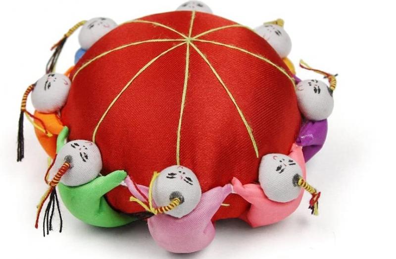 Eight Person Chinese Pin Cushion GoldStar Tool
