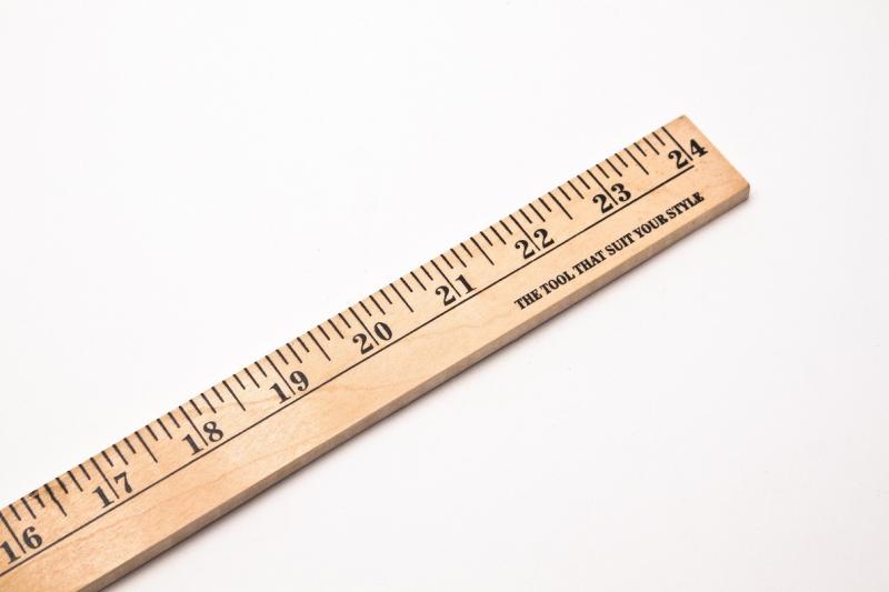 ruler size