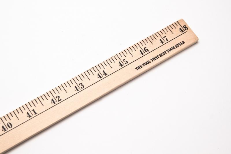 Ruler, Wood CHOOSE SIZE | GoldStar Tool