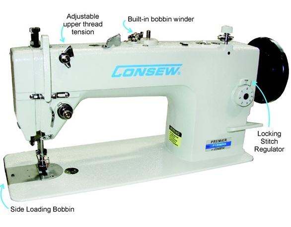 Consew Premier 1206RB Industrial Sewing Machine | GoldStar Tool
