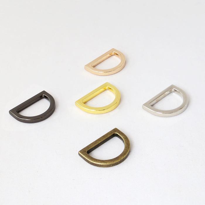 Flat Cast D Rings Moulded not Wire Various Sizes and Colours Super Quality 