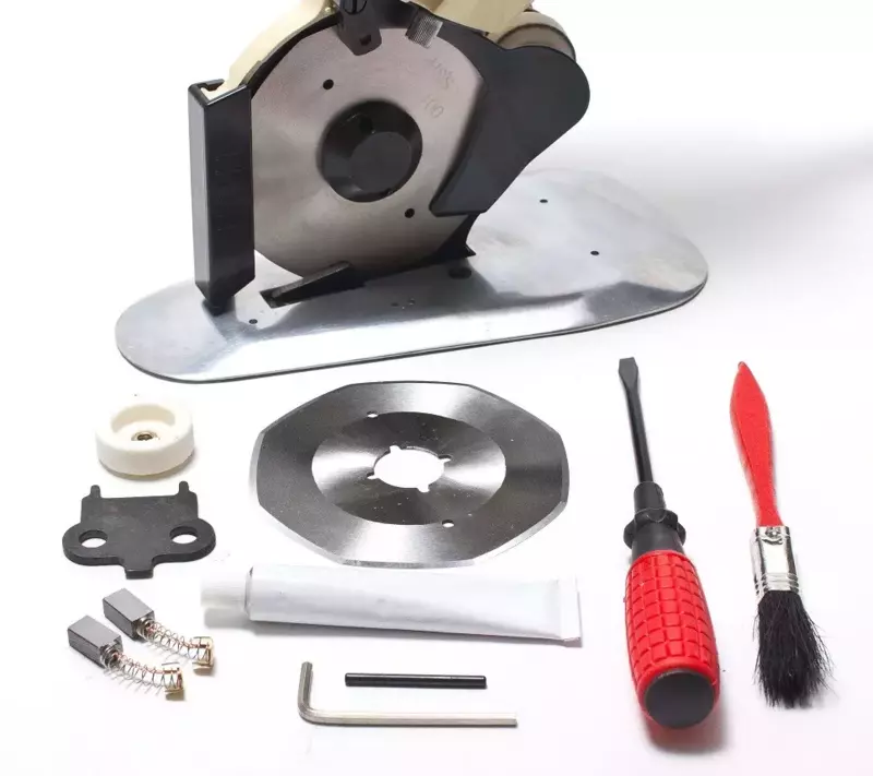 4 Electric Rotary Cutter with Easy Guide for Fabric & More