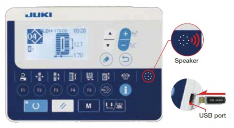 Juki Lbh 1790 Electronic Buttonhole Sewing Machine Goldstar Tool
