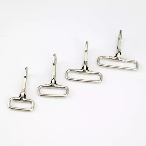 STAINLESS STEEL SPRING SNAP TACK HOOK, 70 MM - Leadertec