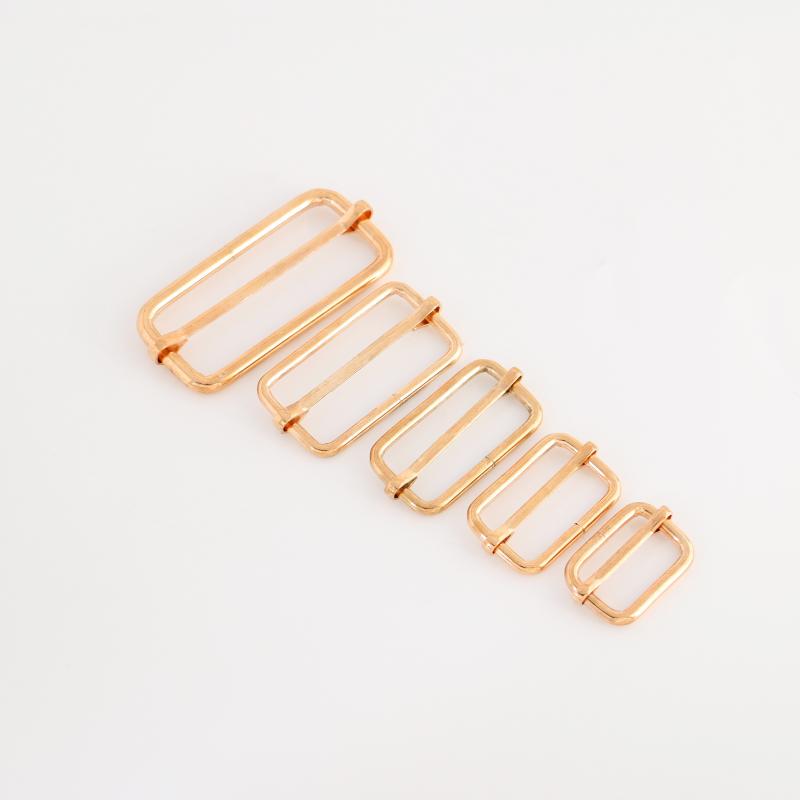 Welded Metal Buckle - Adjustable Slide 