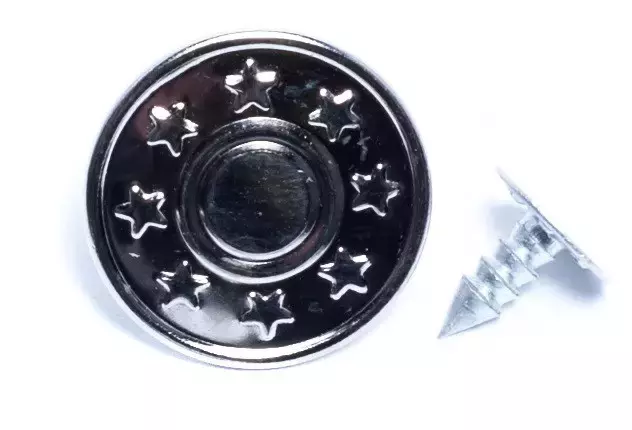 Rivets - Jean Button - Star Design