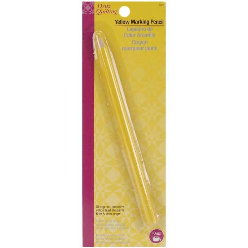 Dritz Yellow Fabric Marking Pencil GoldStar Tool
