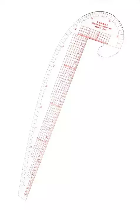 Sewing Measure Template, French Cutting Curve, Multi-function Ruler