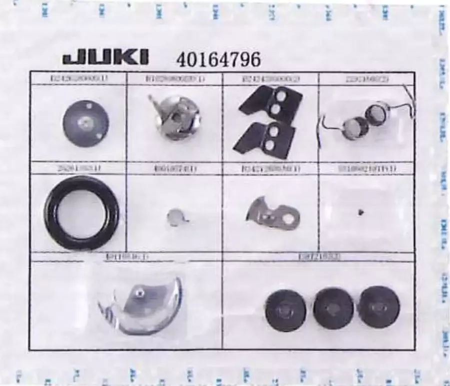 Spare Parts Kit for Industrial Flat Bed Sewing Machines
