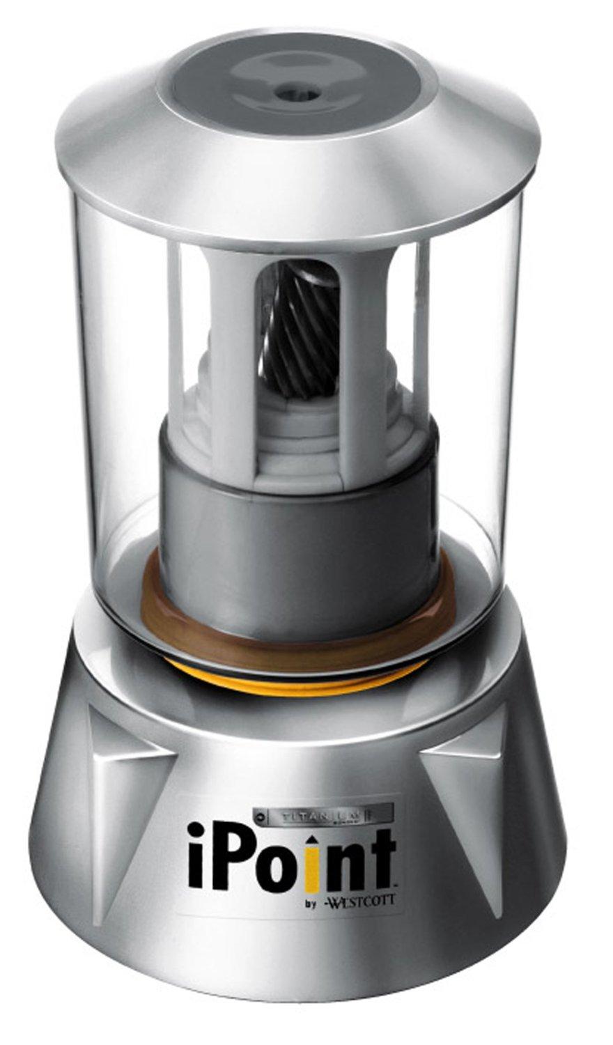 Westcott iPoint Electric Pencil Sharpener With Auto Stop ...