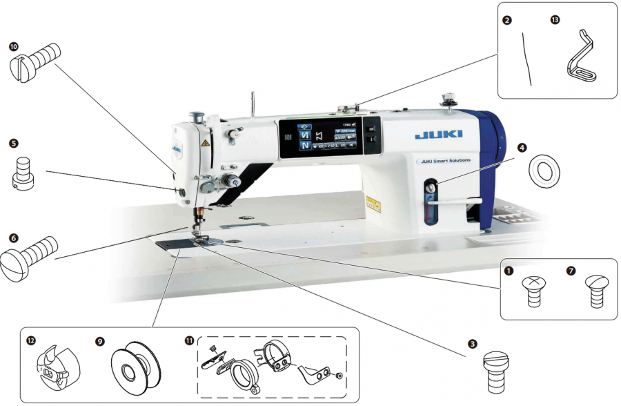 Spare Parts Kit - JUKI DDL-9000C (VOL-2) | GoldStar Tool