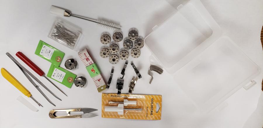 Deluxe Spare Parts Kit for Industrial Lockstitch Sewing Machines ...