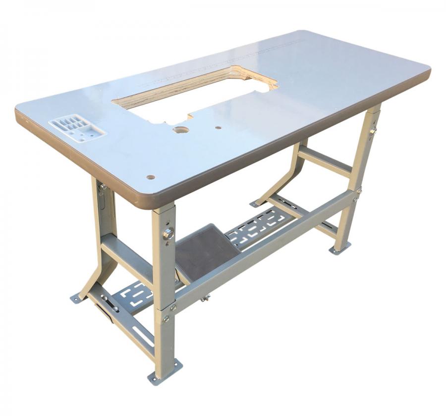 Industrial Sewing Machine Table With K Leg Table Frame Assembly