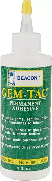 Beacon Gem-Tac Permanent Glue - 2 oz.