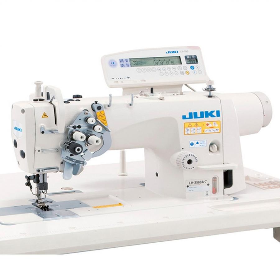 JUKI LH-3568 2 Needle Semi-Dry-Head Lockstitch Machine With Organized
