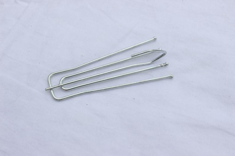 4 Prong Pinch Pleat Curtain Hooks 3 Long Neck Drapery Curtain