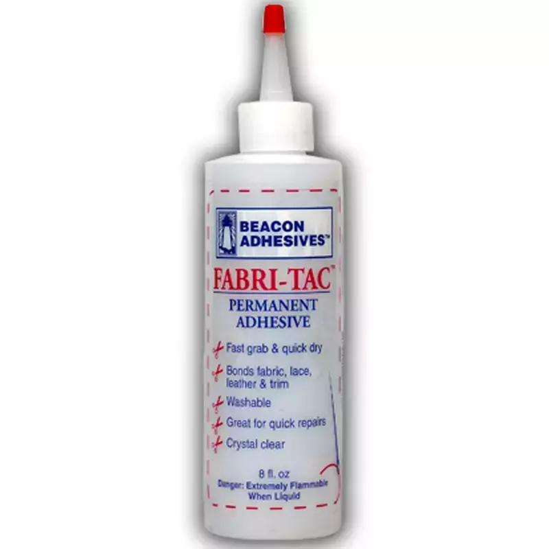 Beacon Fabri-Tac Clear Permanent Adhesive Glue — AllStitch
