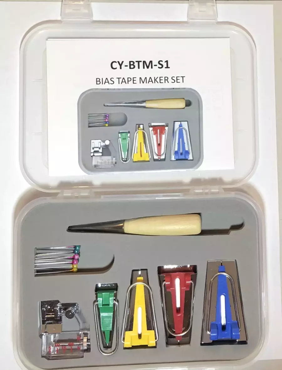 Cy-btm-s2 Bias Tape Maker Set This Price Include 11 Kinds Product Househole  Sewing Diy Accessories - Sewing Tools & Accessory - AliExpress