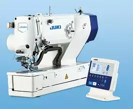 Juki LU-1510N-7 Walking Foot Needle Feed Industrial Sewing Machine with  Table and Servo Motor