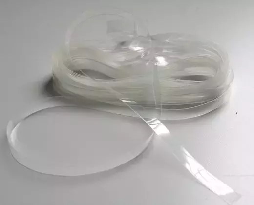 1/4 Clear Hanger Tape By Yard