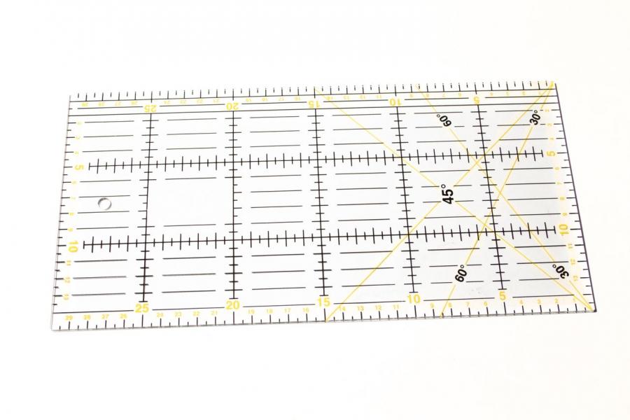 Quilting Ruler and Guide (Metric) GoldStar Tool