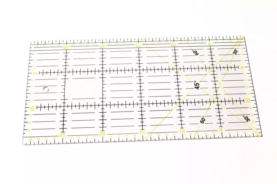 Add Fabric Guides to Quilt Rulers